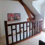 Appartement en étage élevé avec vue sur les toits de la ville et les thermes