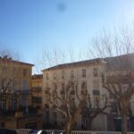 Façade d’une résidence de location meublée à Amélie-les-Bains