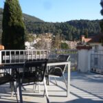 Terrasse idéale pour les repas en famille pendant les vacances
