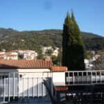 Terrasse privative d’un appartement meublé à Amélie-les-Bains